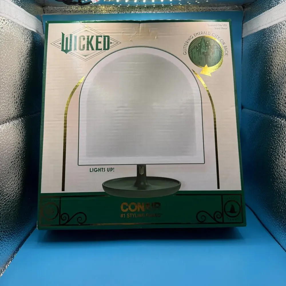 Ulta Beauty Conair Green Wicked Castle LED Mirror